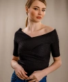Kaşkorse Bluz - SİYAH