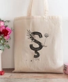 Ş Harfi Tasarımlı Alışveriş Plaj Bez Çanta