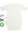 Sema Baby Yarım Kol Kaşkorse Badi (Body) - Ekru 0-6 Ay
