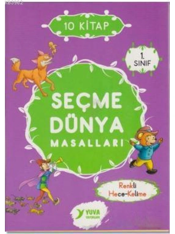 1. Sınıf Seçme Dünya Masalları (10 Kitap Takım)