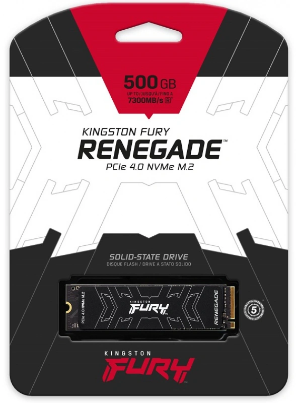 500GB KINGSTON FURY Renegade M.2 NVMe PCIe 4.0 SFYRS/500G 7300/3900MB/s
