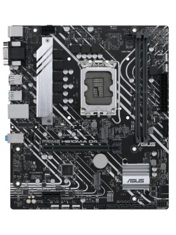 ASUS PRIME H610M-A D4 DDR4 3200(OC) VGA HDMI DP M.2 mATX 1700p