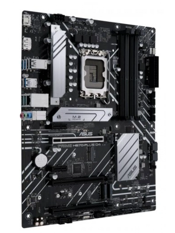 ASUS PRIME H670-PLUS D4 DDR4 5000(OC) HDMI DP M.2 ATX 1700p