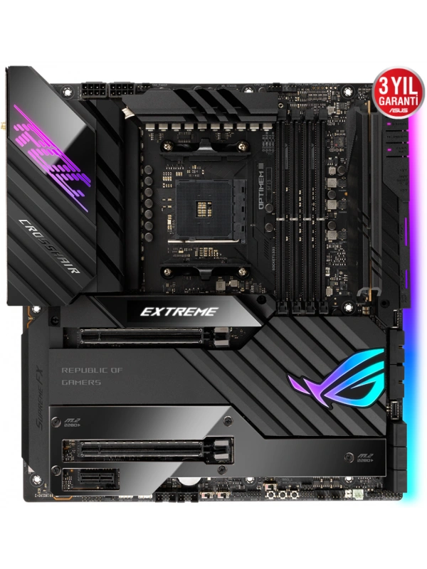 ASUS ROG CROSSHAIR VIII EXTREME X570 DDR4 4800Mhz(OC) E-ATX AM4