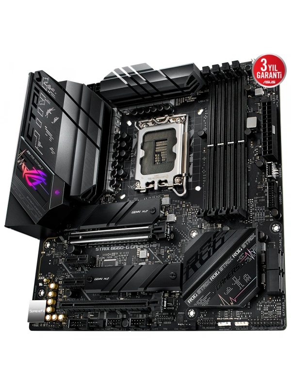ASUS ROG STRIX B660-G GAMING WIFI 6000Mhz(OC) HDMI DP M.2 mATX 1700p