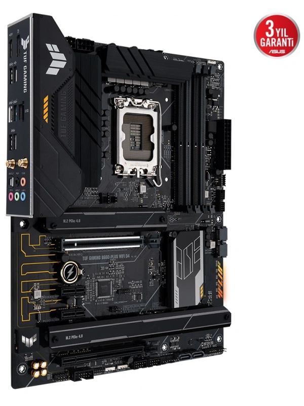 ASUS TUF GAMING B660-PLUS WIFI D4 DDR4 5333(OC) HDMI DP ATX 1700p