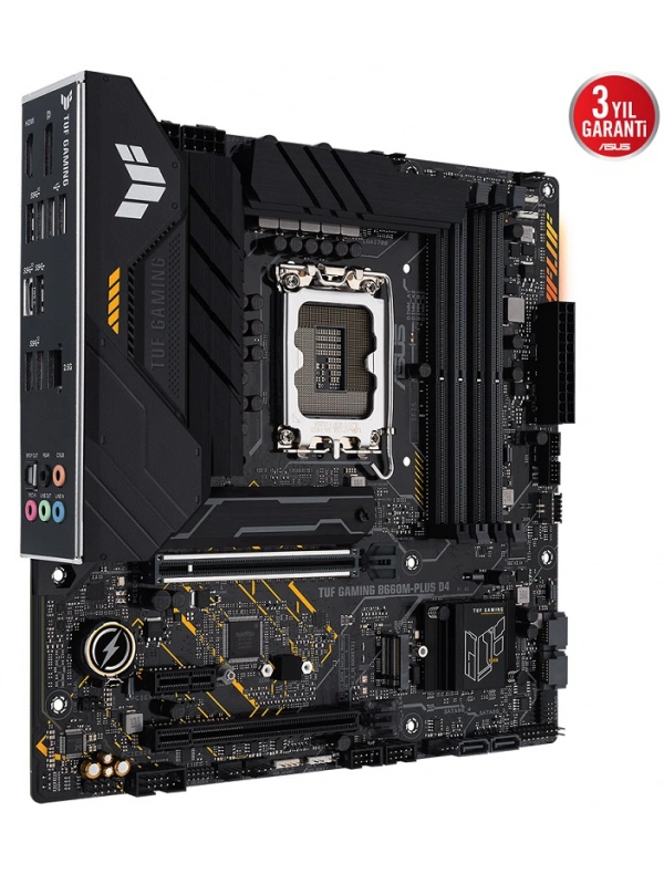 ASUS TUF GAMING B660M-PLUS D4 DDR4 5333Mhz (OC) HDMI DP 1700p