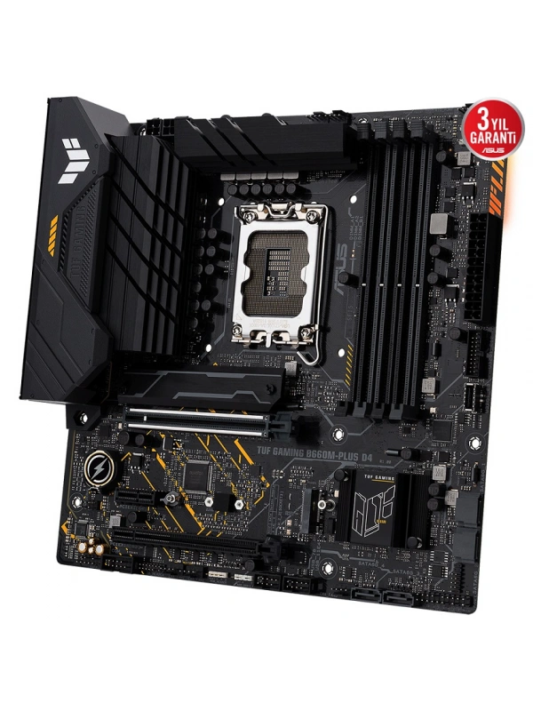 ASUS TUF GAMING B660M-PLUS D4 DDR4 5333Mhz (OC) HDMI DP 1700p