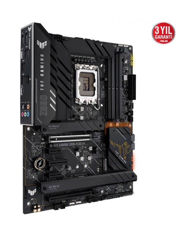 ASUS TUF GAMING Z690-PLUS D4 5333Mhz(OC) DDR4 HDMI DP M.2 ATX 1700p