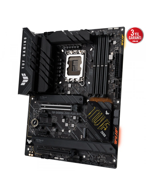 ASUS TUF GAMING Z690-PLUS WI-FI 6000Mhz(O.C) DDR5 HDMI DP M.2 1700p