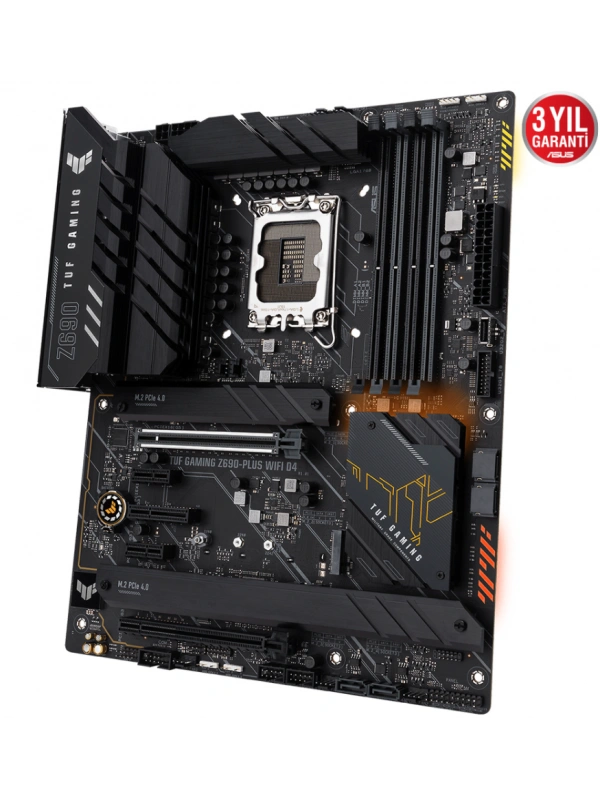 ASUS TUF GAMING Z690-PLUS WIFI D4 5333Mhz(OC) HDMI DP M.2 ATX 1700p