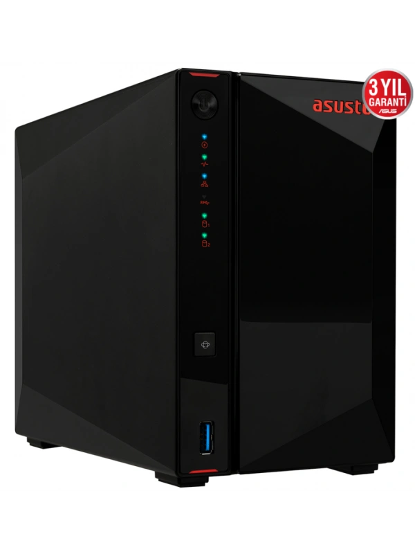 ASUSTOR AS5202T 2 SLOT 2GB DDR4 3.5 NAS DEPOLAMA ÜNİTESİ