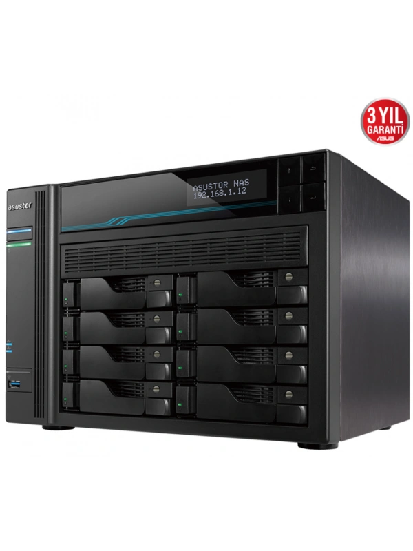 ASUSTOR AS6508T 8 SLOT 8GB DDR4 3.5 NAS DEPOLAMA ÜNİTESİ