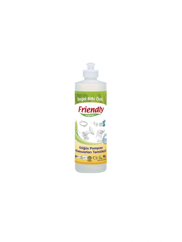 Friendly Organic Göğüs Pompası Aksesuarları Temizleyici - 473 ml