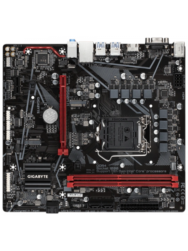GIGABYTE B560M H 3200MHz HDMI M.2 mATX 1200p