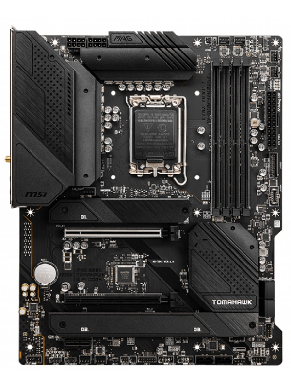 MSI MAG B660 TOMAHAWK WIFI DDR4 4800(OC) ATX 1700p