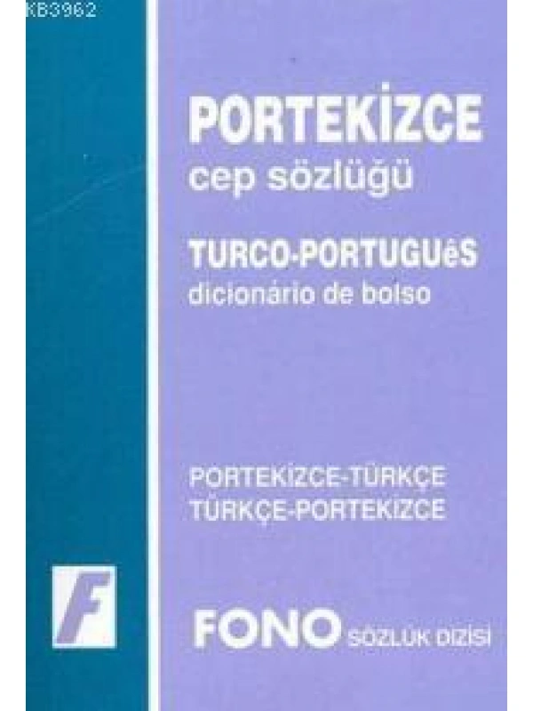 Portekizce Cep Sözlüğü; Portekizce-Türkçe / Türkçe-Portekizce