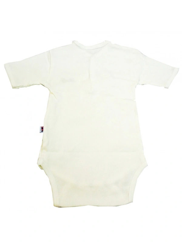 Sema Baby Yarım Kol Kaşkorse Badi (Body) - Ekru 0-6 Ay