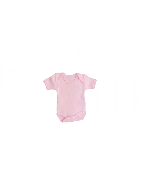 Sema Bebe Yarım Kol Badi (Body) - Pembe