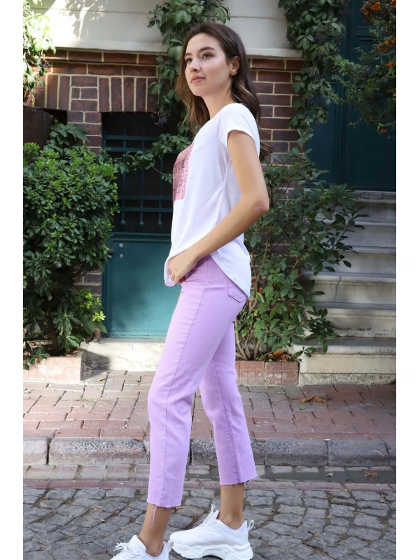 Slim Fit Jeans - LİLA