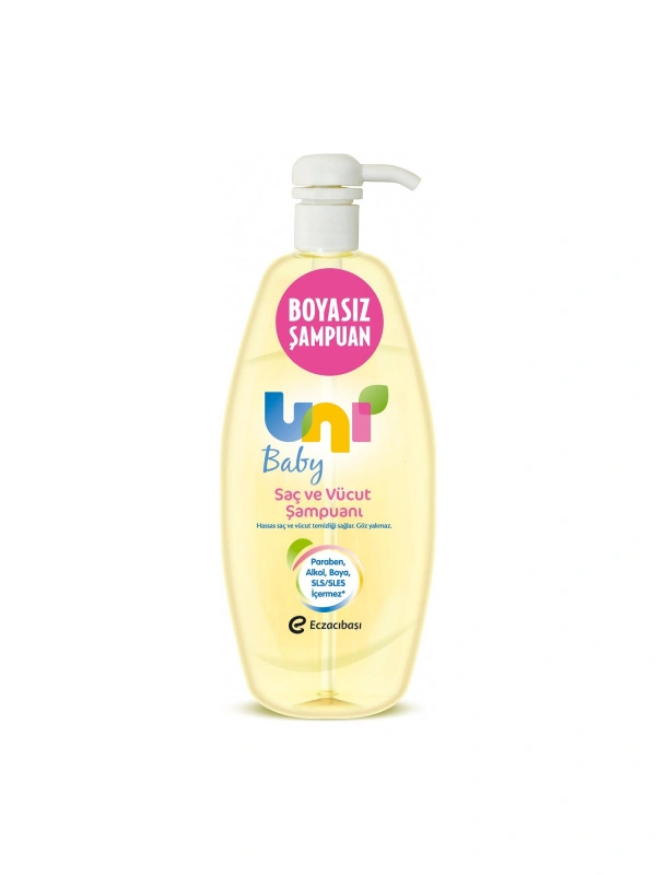 Uni Baby Saç ve Vücut Şampuanı 750 ml - Ekonomik Boy -