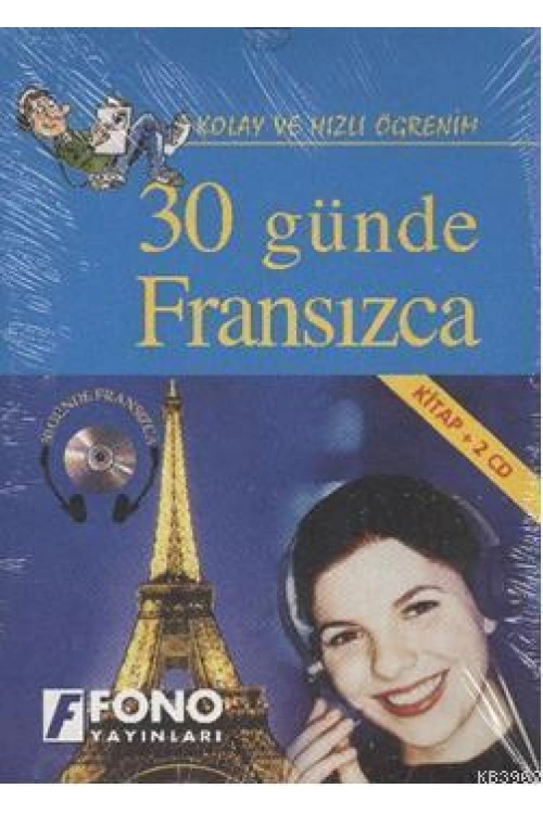 30 Günde Fransızca; Kitap+3 Cd