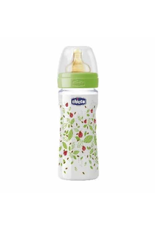 Chicco PP Biberon Kauçuk Emzikli 250 ml