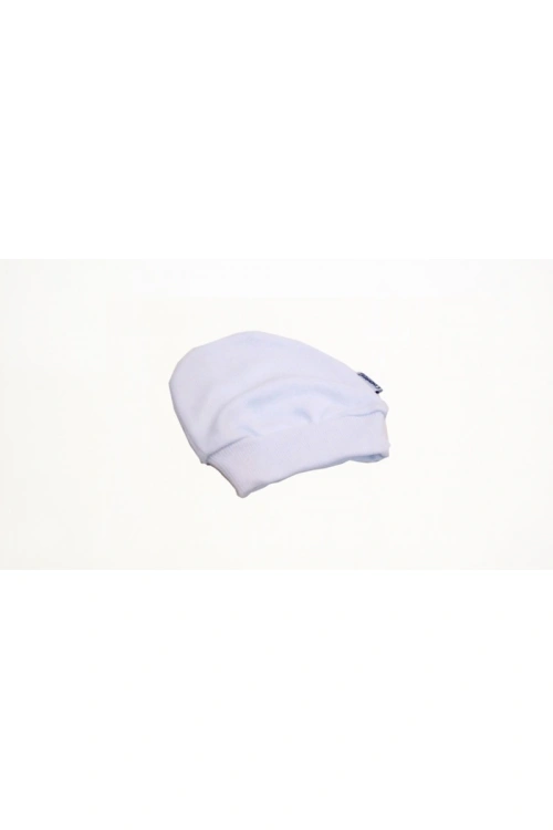 Sema Bebe Yenidoğan Bebek Şapka - Beyaz
