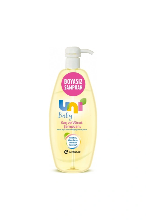 Uni Baby Saç ve Vücut Şampuanı 750 ml - Ekonomik Boy -