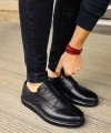 CH003 ST Hakiki Deri Erkek Ayakkabı SIYAH