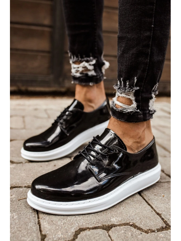 CH003 Rugan BT Erkek Ayakkabı SIYAH