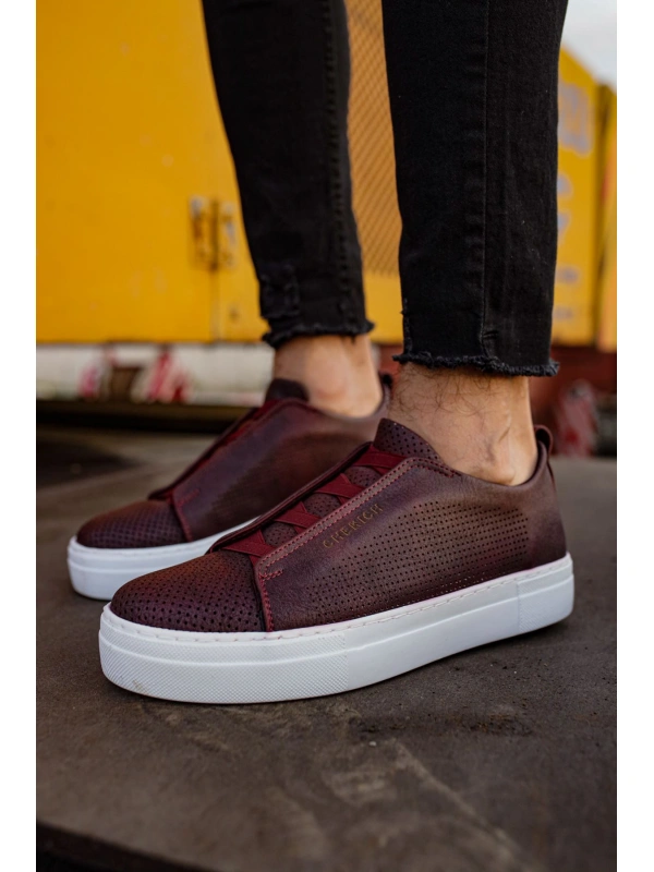 CH011 BT  Erkek Ayakkabı BORDO