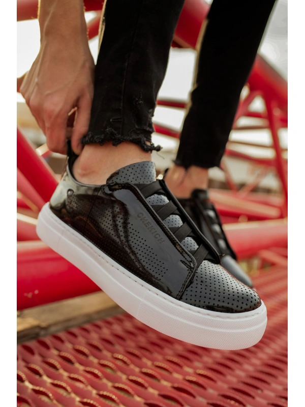 CH011 Rugan BT  Erkek Ayakkabı SIYAH