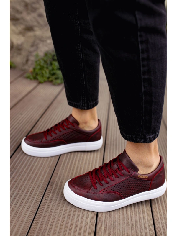 CH015 BT Erkek Ayakkabı BORDO