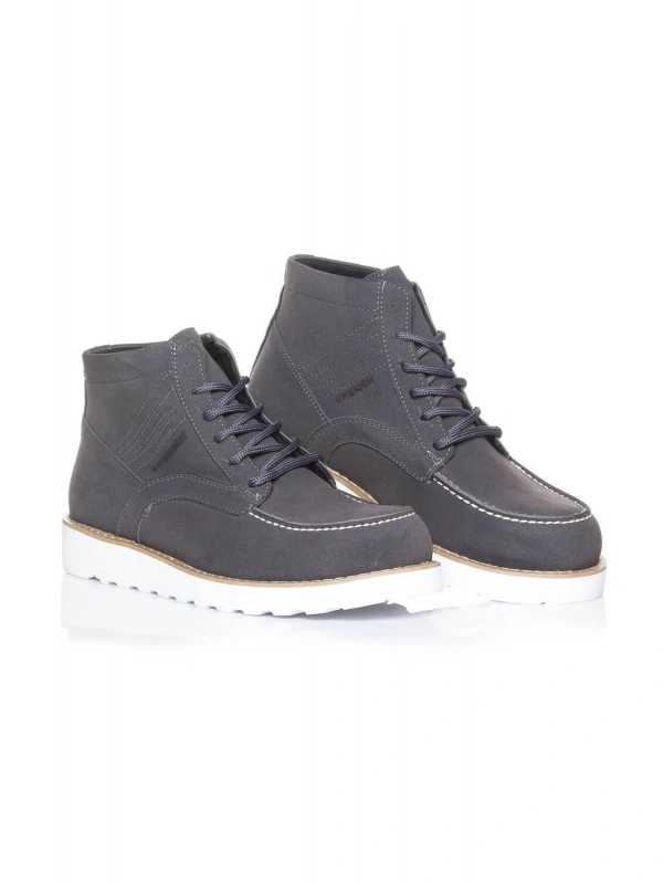 CH047 Süet BT Erkek Bot ANTRASIT