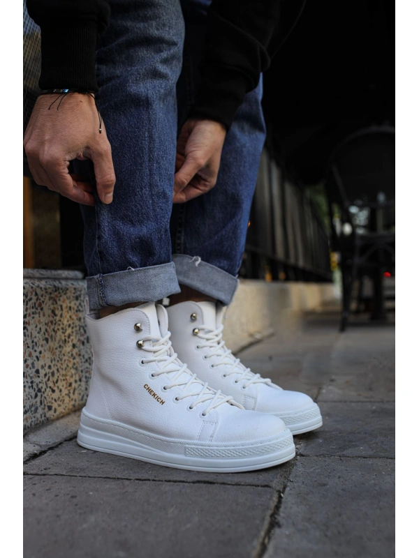 CH055 BT Erkek Bot BEYAZ