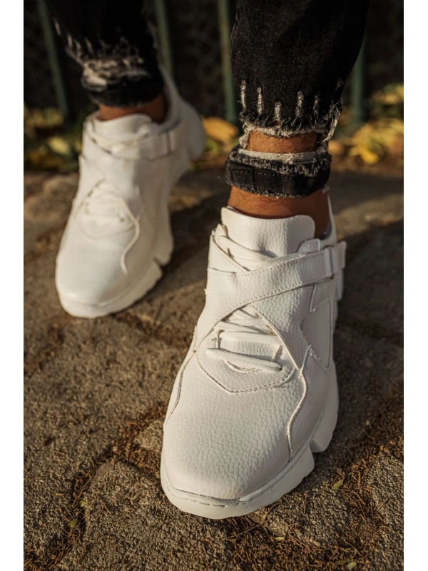 CH071 BT Erkek Ayakkabı BEYAZ