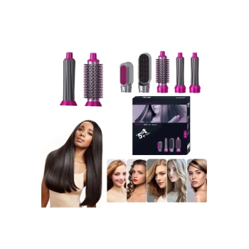 5in1 Komple Saç Şekillendirici 5 Başlıklı Set (4462)