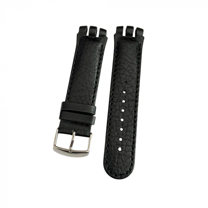 21mm Swatch Irony Uyumlu Hakiki Deri Saat Kordonu