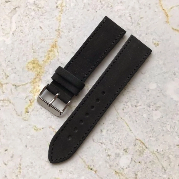 22 mm Renkli Üst Kalite İşçilik Hakiki Deri Saat Kordonu Akıllı Saat Kordonu