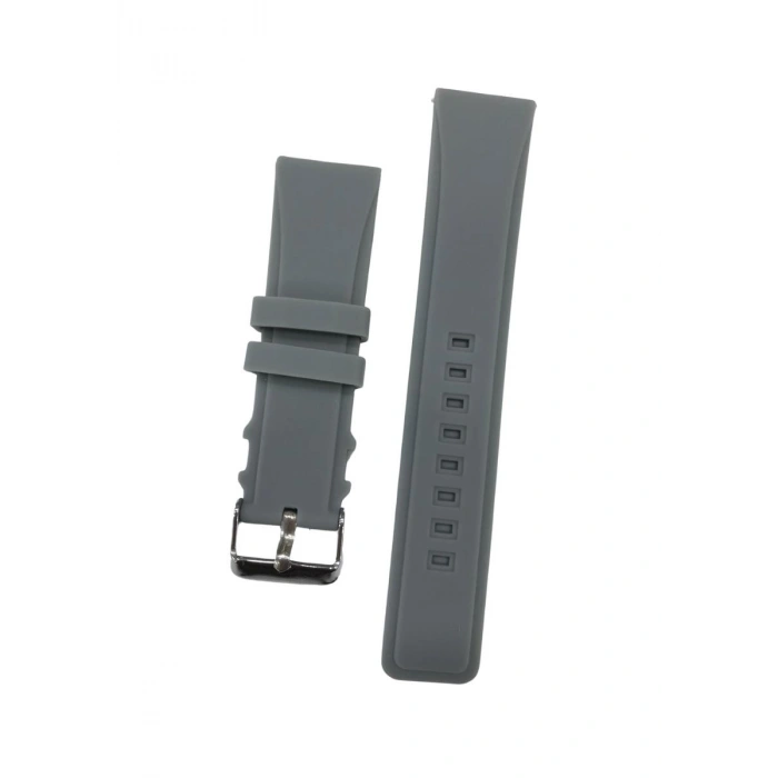 22mm Renkli Yüksek Kalite Silikon Saat Kordonu Kayışı