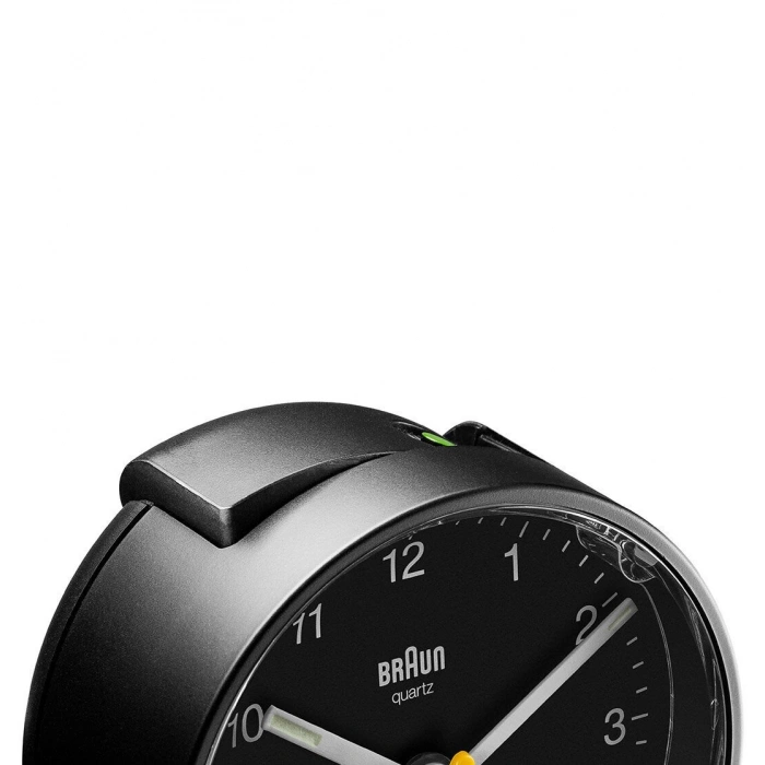 BRAUN BC01B SİYAH KLASiK ANALOG ALARMLI MASA SAATİ