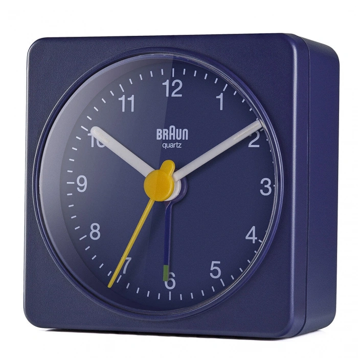 Braun BC02BL Küçük Boy Mavi Klasik Alarmlı Masa Saati