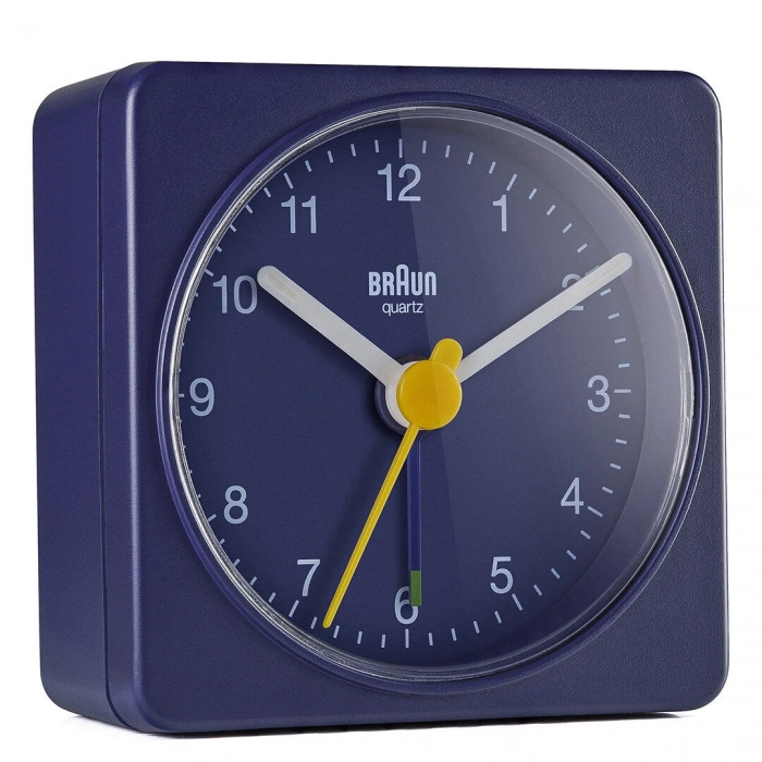 Braun BC02BL Küçük Boy Mavi Klasik Alarmlı Masa Saati