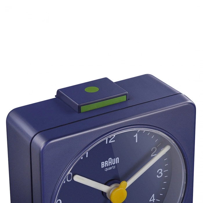 Braun BC02BL Küçük Boy Mavi Klasik Alarmlı Masa Saati