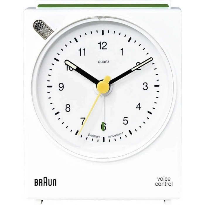 BRAUN BNC004WHWH ALARMLI MASA SAAT BEYAZ SES KONTROL
