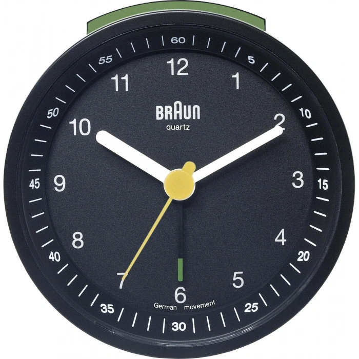 BRAUN BNC007BKBK ALARMLI MASA SAATİ IŞIKLI SİYAH