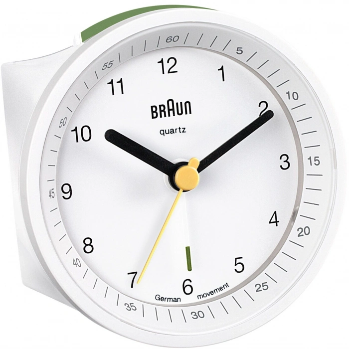 BRAUN BNC007WHWH ALARMLI MASA SAATİ IŞIKLI BEYAZ