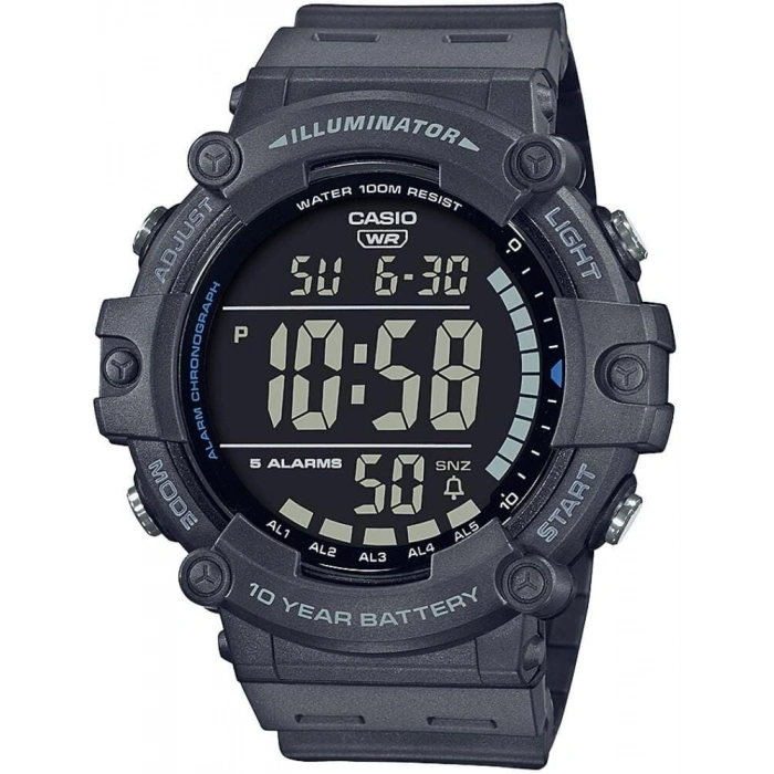 Casio AE-1500 DW-391 W-737 WS-1500 WS-1700 Orijinal Gri Renk Orijinal Saat Kordonu