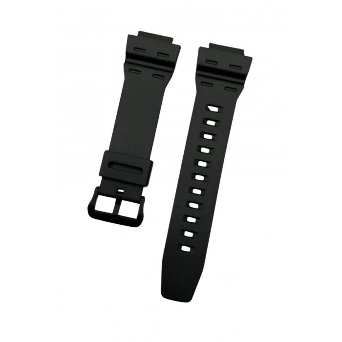 Casio AE-1500 DW-391 W-737 WS-1500 WS-1700 Orijinal Siyah Renk Silikon Saat Kordonu